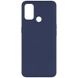 Чохол Silicone Cover Full without Logo (A) для Oppo A53 / A32 / A33, Синий / Midnight Blue