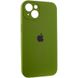 Чохол Silicone Case Full Camera Protective (AA) для Apple iPhone 13 (6.1 "), Зеленый / Dark Olive