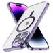 TPU+PC чохол Fullcolor with Magnetic Safe для Apple iPhone 12 Pro Max (6.7"), Purple