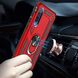 Ударопрочный чехол Serge Ring for Magnet для Xiaomi Mi 9 SE Красный