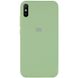 Чехол Silicone Cover Full Protective (AA) для Xiaomi Redmi 9A Мятный / Mint