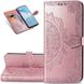 Кожаный чехол (книжка) Art Case с визитницей для Xiaomi Redmi Note 10 5G / Poco M3 Pro Розовый