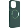 TPU чехол Bonbon Metal Style with MagSafe для Xiaomi 13 Зеленый / Army Green