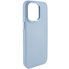 TPU чохол Bonbon Metal Style для Apple iPhone 14 Pro (6.1"), Голубой / Mist blue