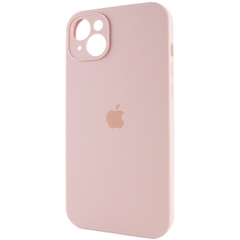 Чохол Silicone Case Full Camera Protective (AA) для Apple iPhone 15 (6.1"), Рожевий / Pink Sand