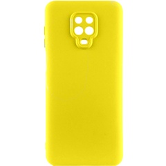 Чехол Silicone Cover Lakshmi Full Camera (A) для Xiaomi Redmi Note 9s / Note 9 Pro / Note 9 Pro Max Желтый / Flash
