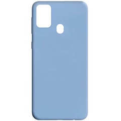Силиконовый чехол Candy для Samsung Galaxy M21s, Голубой / Lilac Blue