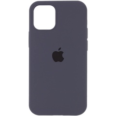 Чохол Silicone Case Full Protective (AA) для Apple iPhone 13 mini (5.4 "), Сірий / Dark Grey