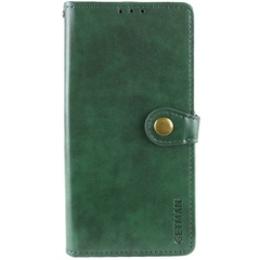 Кожаный чехол книжка GETMAN Gallant (PU) для Xiaomi 14 Зеленый