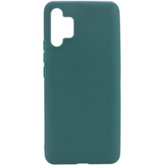 Силіконовий чохол Candy для Samsung Galaxy A32 4G, Зеленый / Forest green
