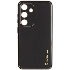 Шкіряний чохол Xshield для Samsung Galaxy A55, Чорний / Black
