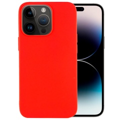 Силіконовий чохол Candy для Apple iPhone 14 Pro Max (6.7"), Червоний