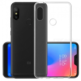 TPU чехол Epic Transparent 1,0mm для Xiaomi Mi A2 Lite / Xiaomi Redmi 6 Pro Бесцветный (прозрачный)