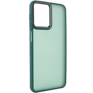 Чехол TPU+PC Lyon Frosted для Motorola Moto E13 Green