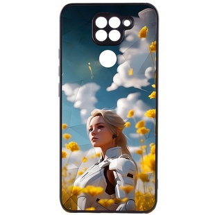 TPU+PC чехол Prisma Ladies для Xiaomi Redmi Note 9 / Redmi 10X Anime