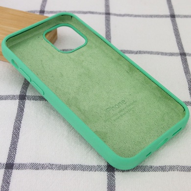 Чохол Silicone Case Full Protective (AA) для Apple iPhone 14 Pro (6.1"), Зеленый / Spearmint