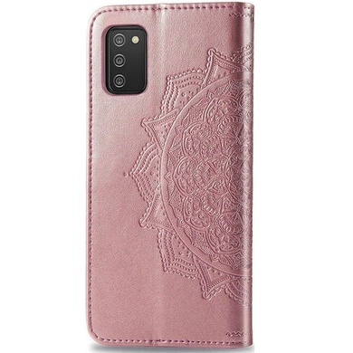 Кожаный чехол (книжка) Art Case с визитницей для Samsung Galaxy A02s Розовый