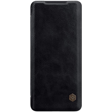 Кожаный чехол (книжка) Nillkin Qin Series для Samsung Galaxy S20, Черный