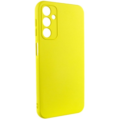 Чохол Silicone Cover Lakshmi Full Camera (A) для Samsung Galaxy A24 4G, Жовтий / Flash