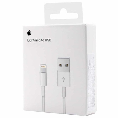 Дата кабелю Apple Lightning to USB 2m (Original) (MD819ZM/A), Белый