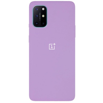 Чехол Silicone Cover Full Protective (AA) для OnePlus 8T Сиреневый / Lilac