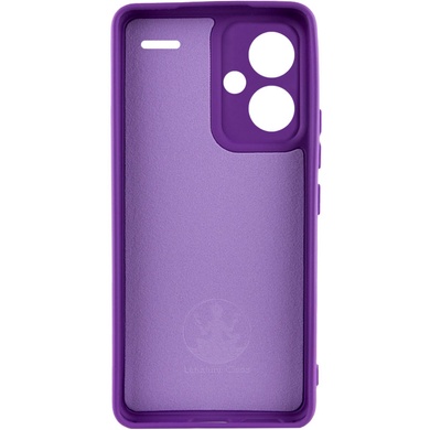 Чохол Silicone Cover Lakshmi Full Camera (A) для Xiaomi Redmi Note 13 Pro+, Фіолетовий / Purple