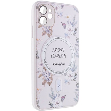 TPU+PC чохол Secret Garden with MagSafe для Apple iPhone 11 (6.1"), white