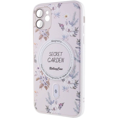 TPU+PC чехол Secret Garden with MagSafe для Apple iPhone 11 (6.1") White