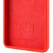 Чохол Silicone Cover Lakshmi Full Camera (AAA) для Xiaomi Redmi 13 4G / Poco M6 4G, Червоний / Red