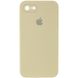 Чехол Silicone Case Square Full Camera Protective (AA) для Apple iPhone 7 / 8 / SE (2020) (4.7") Желтый / Mellow Yellow