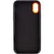 Чохол TPU+PC Bichromatic для Apple iPhone XR (6.1"), Black / Orange