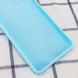 Силиконовый чехол Candy Full Camera для Xiaomi Redmi Note 11 (Global) / Note 11S Бирюзовый / Turquoise