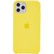 Чохол Silicone Case (AA) для Apple iPhone 11 Pro Max (6.5 "), Желтый / Yellow