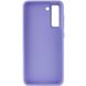 TPU чехол Bonbon Metal Style для Samsung Galaxy S21 FE Сиреневый / Dasheen