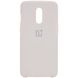 Чехол Silicone Cover (AA) для OnePlus 7 Серый / Stone