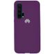 Чехол Silicone Cover Full Protective (AA) для Huawei Honor 20 Pro Фиолетовый / Grape