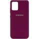 Чохол Silicone Cover My Color Full Protective (A) для Samsung Galaxy A72 4G / A72 5G, Бордовый / Marsala