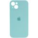 Чохол Silicone Case Full Camera Protective (AA) для Apple iPhone 13 (6.1 "), Бирюзовый / Marine Green