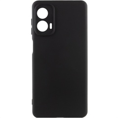 Чохол Silicone Cover Lakshmi Full Camera (A) для Motorola Moto G24, Чорний / Black