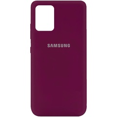 Чехол Silicone Cover My Color Full Protective (A) для Samsung Galaxy S10 Lite Черный / Black