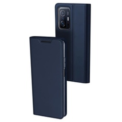 Чехол-книжка Dux Ducis с карманом для визиток для Xiaomi 11T / 11T Pro Синий
