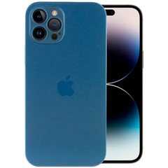 Чохол TPU+Glass Sapphire matte case для Apple iPhone 11 Pro Max (6.5"), Navy Blue