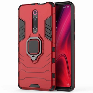 Ударопрочный чехол Transformer Ring for Magnet для Xiaomi Redmi K20 / K20 Pro / Mi9T / Mi9T Pro Красный / Dante Red