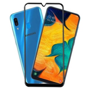 Защитное стекло SKLO 5D для Samsung A20 / A30 / A30s / A50/A50s/M30 /M30s/M31/M21/M21s Черный