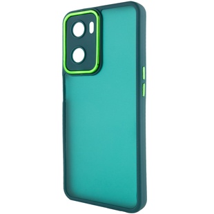 TPU+PC чехол Accent для Oppo A57s / A77s Green