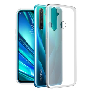 TPU чехол Epic Transparent 1,0mm для Realme 5 / Realme 6i Бесцветный (прозрачный)