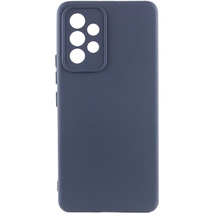 Чехол Silicone Cover Lakshmi Full Camera (A) для Samsung Galaxy A73 5G Синий / Midnight Blue