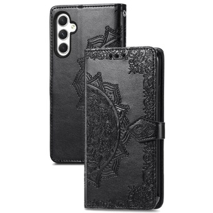 Кожаный чехол (книжка) Art Case с визитницей для Samsung Galaxy A15 4G/5G Черный