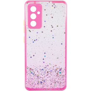 TPU чохол Spangle star із захистом камери для Samsung Galaxy A34 5G, Розовый