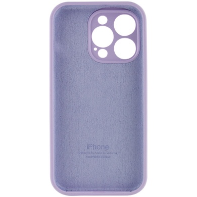 Чехол Silicone Case Full Camera Protective (AA) для Apple iPhone 13 Pro Max (6.7") Сиреневый / Lilac